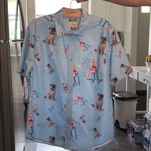 sandlot inspired button down